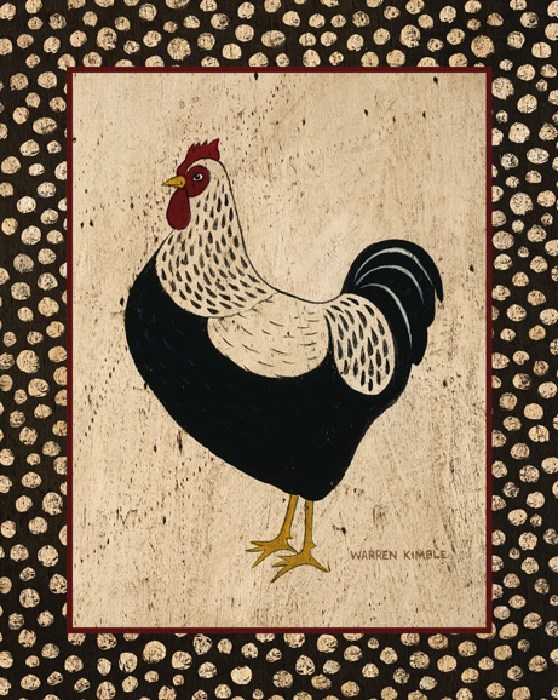 Warren Kimble Whiteback Chicken